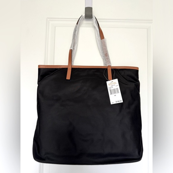 Michael Kors Large Black Kempton Nylon Tote - Picture 10 of 16
